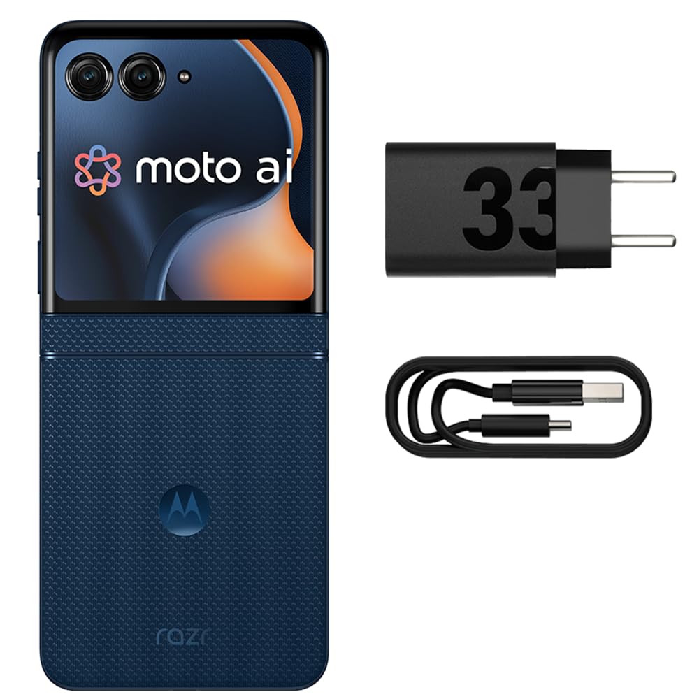 Smartphone Motorola Razr 60-256GB 12GB RAM+12GB Ram Boost Tela